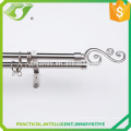 D-S0033 China curtain rod factory Popular curtain rods leaf finial